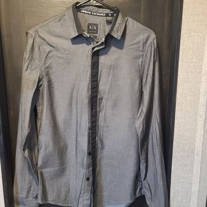 Mens Grey Armani Exchange